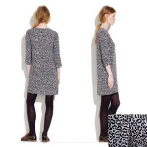 Broadway & Broome for Madewell leopard print shift dress